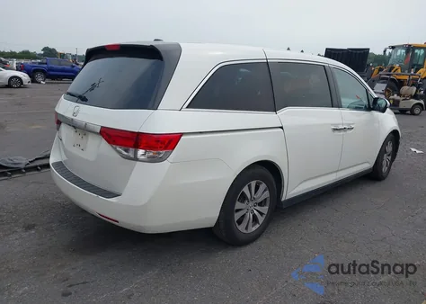 2017 Honda Odyssey Exl из США, поврежденный, VIN 5FNRL5H64HB015375
